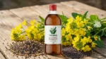 Yakshraj Kath Bail Kolhu Premium Kachi Ghani Mustard Oil – 1L - Image 2